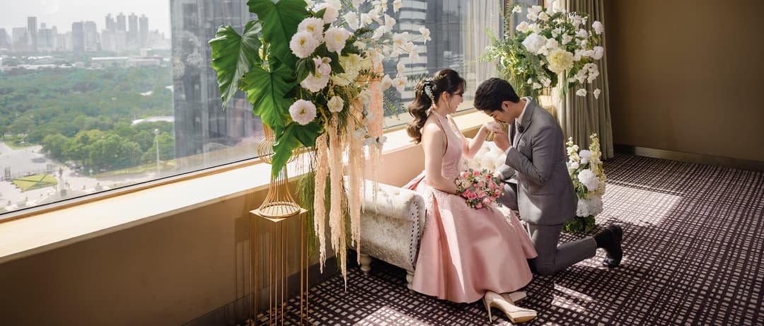 Our Bride and Groom