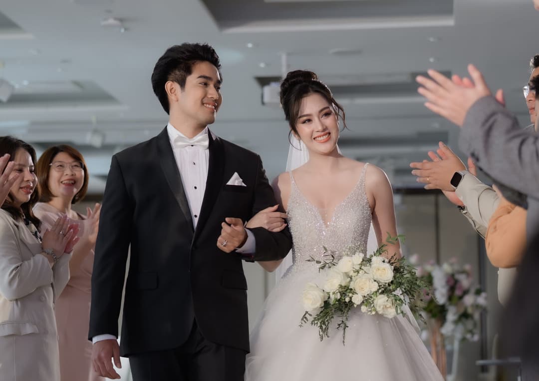 Our Bride and Groom